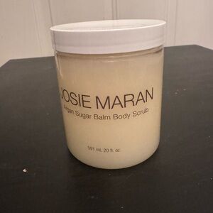 Josie Maran Argan Sugar Balm Body Scrub 20oz Peppermint Bark